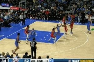 仙人指路!哈滕妙传助攻维金斯上篮得手 雷霆领先20分打停鹈鹕 仙人指路!哈滕妙传助攻维金斯上篮得手 雷霆领先20分打停鹈鹕